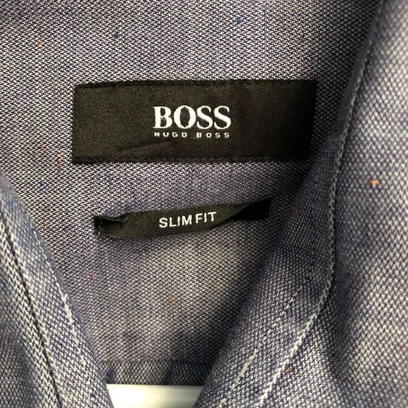 BOSS Hugo Boss Men’s Dress Shirt Size 15.5 - Picture 2 of 6